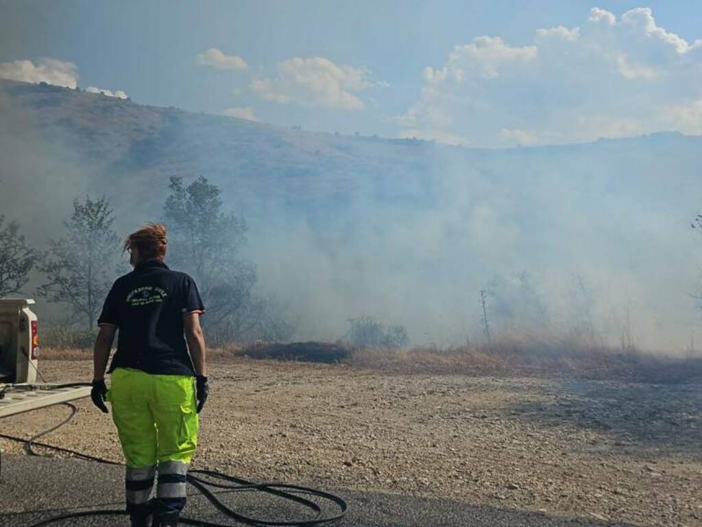 incendio pescina 