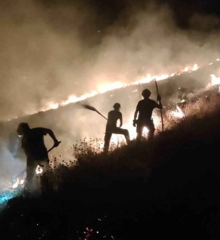 incendio pescina 