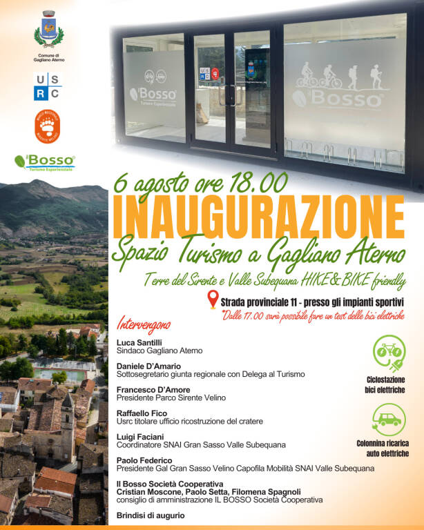 spazio turismo Gagliano Aterno 