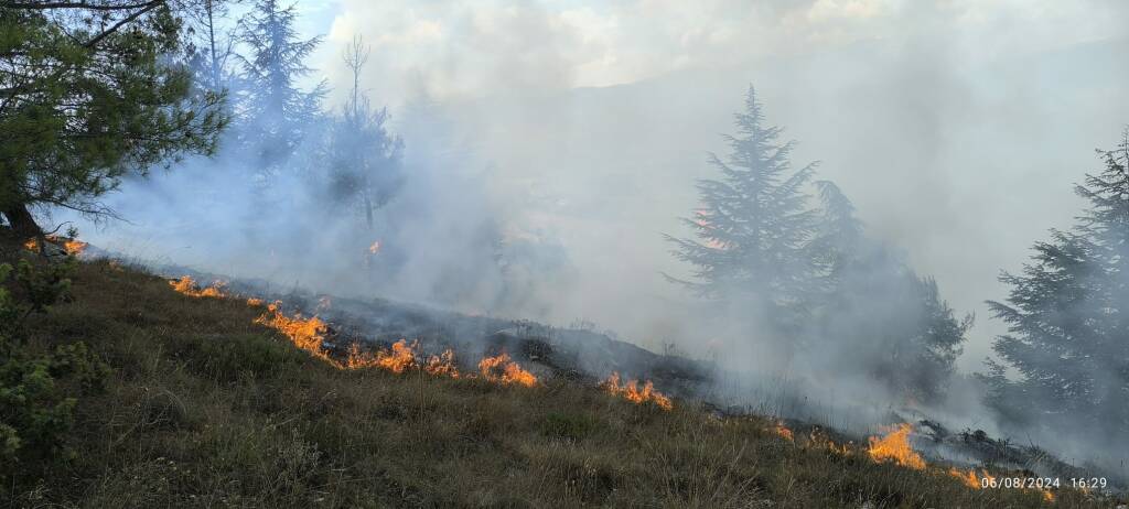 incendio Sant'Eusanio