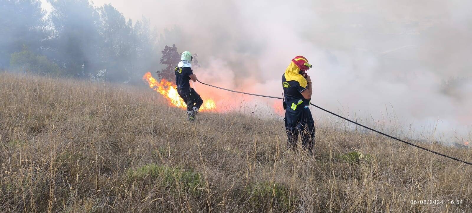 incendio Sant'Eusanio